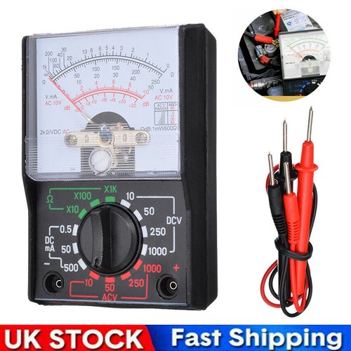 Analogue multimeter voltmeter - analogue,