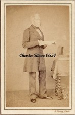 HERING OF LONDON CDV HENRY TEMPLE  LORD PALMERSTON PRIME MINISTER  POLITICIAN