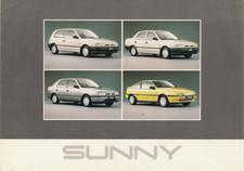 Nissan Sunny & 100NX 1991 UK