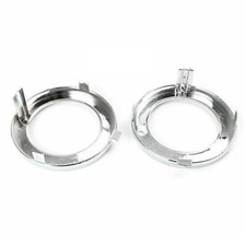 2x Front Fog Light Lamp Cover Trim Ring For Subaru Forester 2009-2013