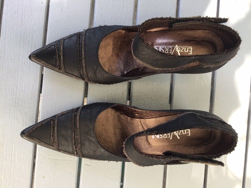 Leather enzo versini - enzo, shoes