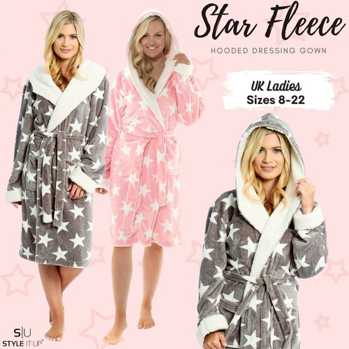 Womens ladies dressing gown - womens,