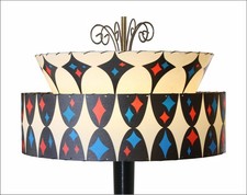 Sputnik Fiberglass Lamp Shade  2114