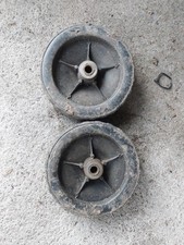 X 2 MOUNTFIELD SP555R LAWNMOWER FRONT WHEELS 