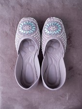 Lilac Pearl Jutti Flats