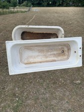 cast iron enamel bath tub used