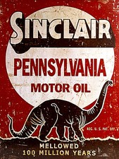 Sinclair Motor Oil, Retro