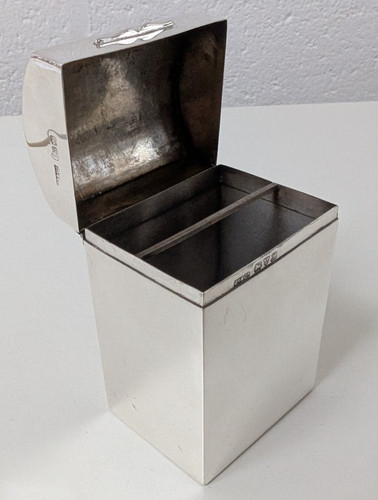 Antique solid silver playing - silver,