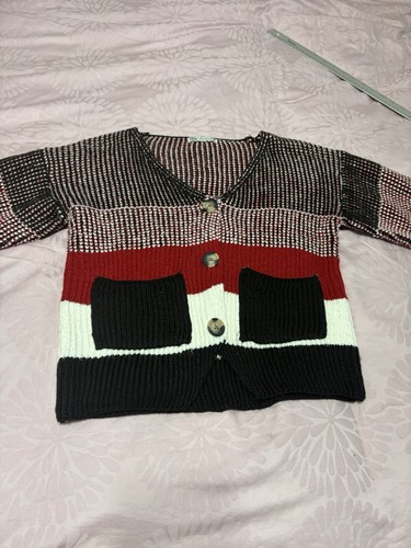 Zara colorblock patchwork - patchwork, knit