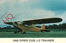 Picture Postcard~ PIPER AIRCRAFT CORP, PIPER CUB J-3 TRAINER, SHANNON AIR MUSEUM