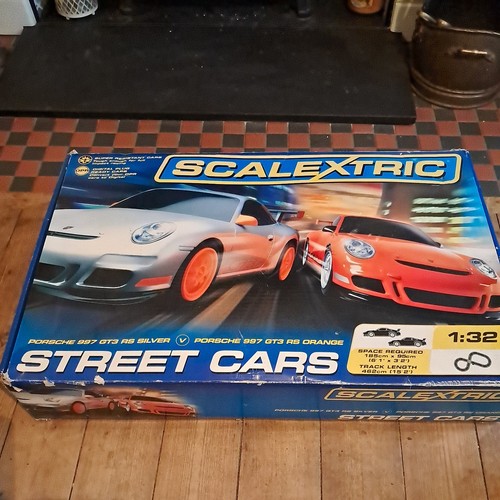Scalextric street cars set - scalextric,