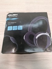 Bush Wired Hifi Headphones - Black - Unit Only - Boxed (QHP-907)