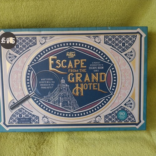 Escape from the grand - the, hotel