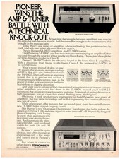 PRINT AD, 1979 Pioneer 70's
