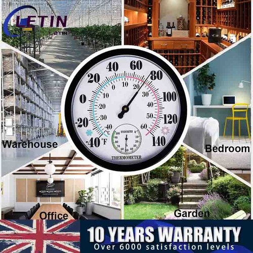 Wall weather thermometer - weather,