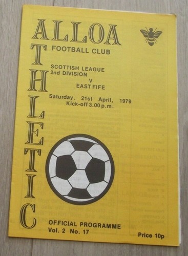 1978 alloa athletic v - 1978-79,