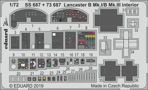 Eduard avro lancaster b - eduard,