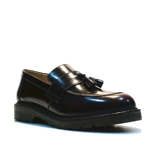 Unisex grinder burgundy - burgundy, loafer
