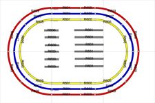 Peco Nickel Silver Track ST-221 ST-226 ST-231 x 8 or oval - ST-200 or ST-201 x 6