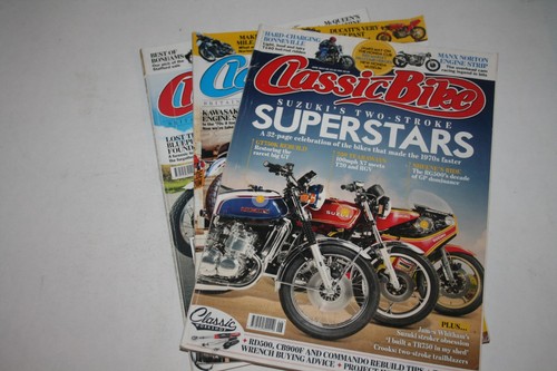 Classic bike magazines - bike, job