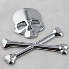 Chrome car badge - badge, sticker