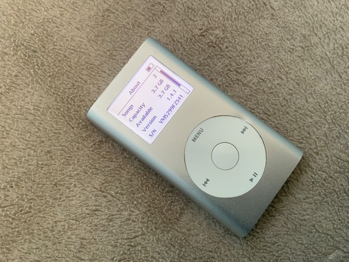 Apple ipod mini - ipod, silver
