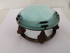 Nautical desk 5x Magnifying Glass, brass, for Reading and Close work