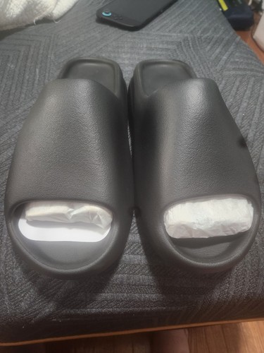 Yzy black foam slides - ys-01,
