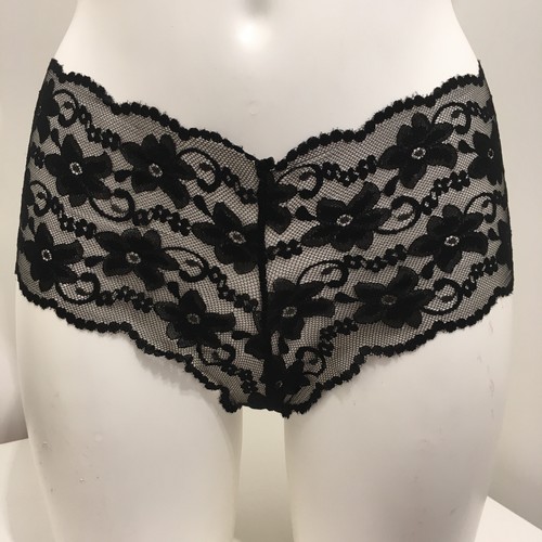 Black boyshorts 16 sheer - black,