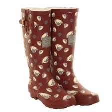 Womens Wellies Wellington Boots Waterproof Rain Festival Wide Calf Winter Boots 