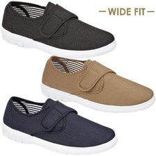 Mens Slip On Canvas Shoes
