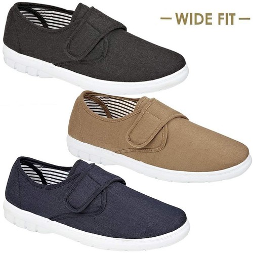 Mens slip canvas - mens, on