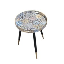 Vintage Mosaic  Accent Table
