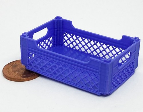 Dolls house purple stackable - house,