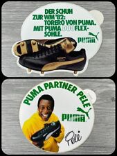 Vintage 1982 Puma Pele Torero World Cup Football Boots Advertising Promo Sticker