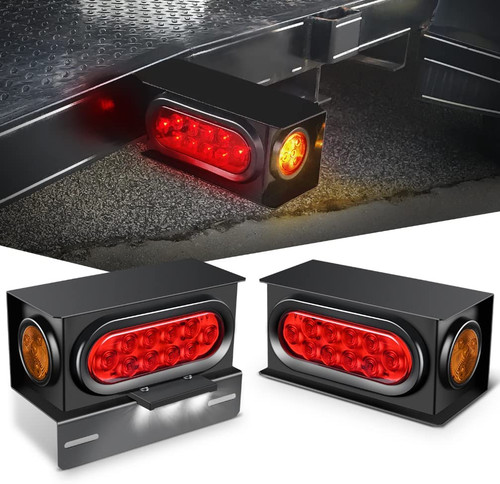 Led trailer steel housing box - led,