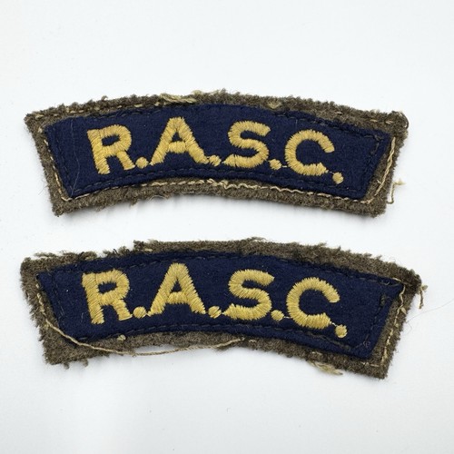 Genuine ww2 rasc shoulder - genuine,