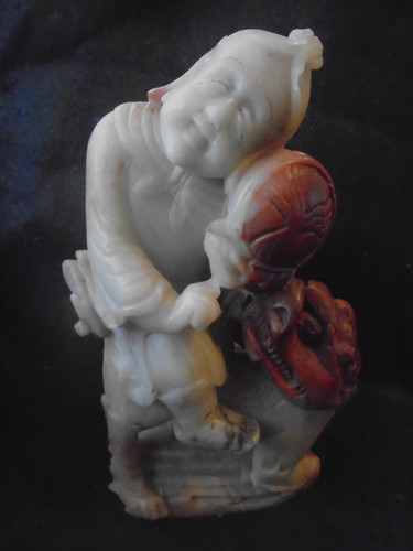 Vintage chinese soapstone - chinese,