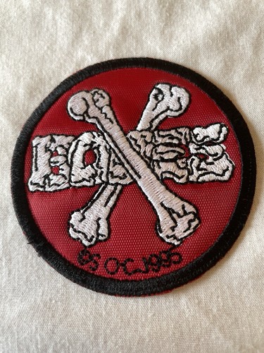 Bones skateboarding patch - bones,