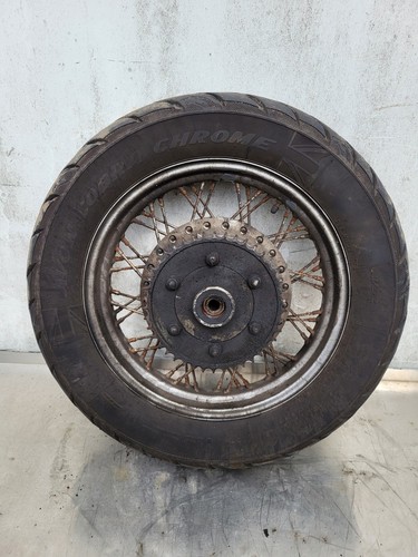 Rear wheel and - , 16