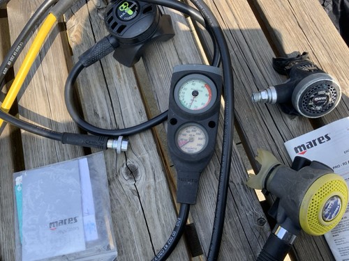 Mares regulators with suunto - regulators,
