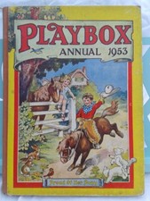 Playbox Annual 1953. Illustrated Hardback