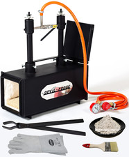 DFPROF2+1D GAS PROPANE FORGE Furnace Burner Knife Making Blacksmith Farrier UK