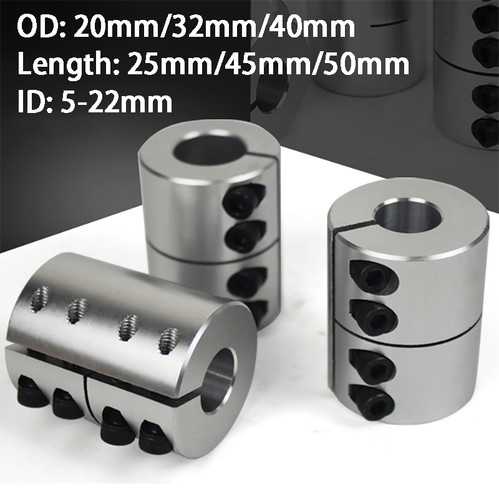 Cnc shaft coupling rigid clamp - cnc,