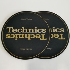 Technics Slipmats - Limited Edition - Gold / Champagne x 2 - LTD GLD