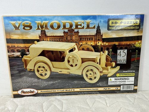 Model car wood craft - model,