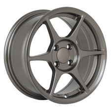 4 x 356 Wheels TFS4 Alloy Wheels In Bronze - 15x7in ET38 4x100 PCD