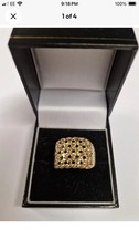 5/6 Row Keeper Ring Solid 9ct