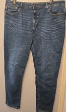 Mens Blue Denim Jeans 40 Inch Waist 29 Inch Leg Tu Excellent Condition
