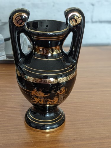 Vintage handmade greek amphora - greek,